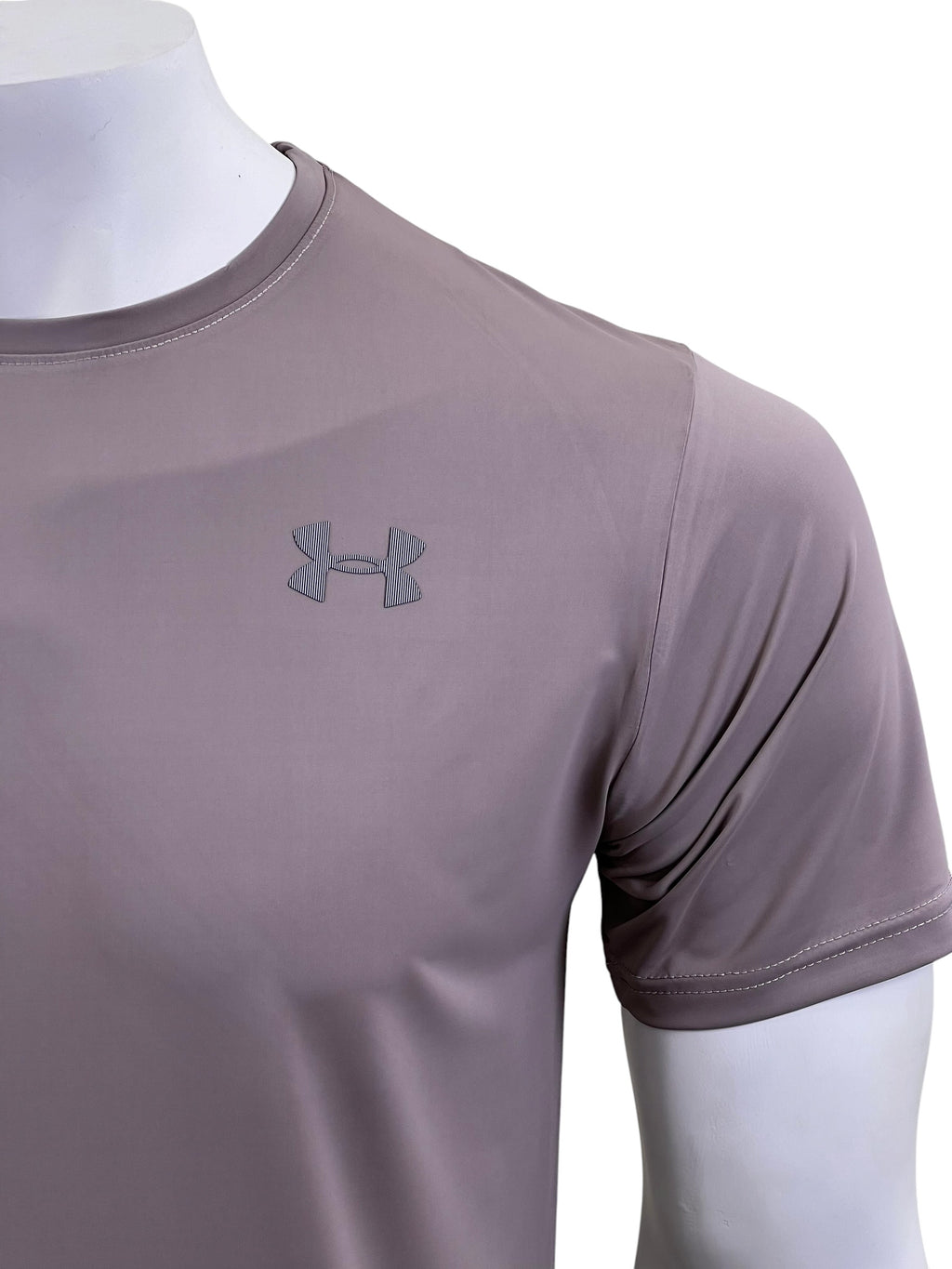 UA Dri-fit Tee – 4-Way Stretch- Brown