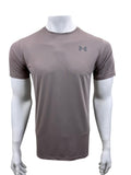 UA Dri-fit Tee – 4-Way Stretch- Brown