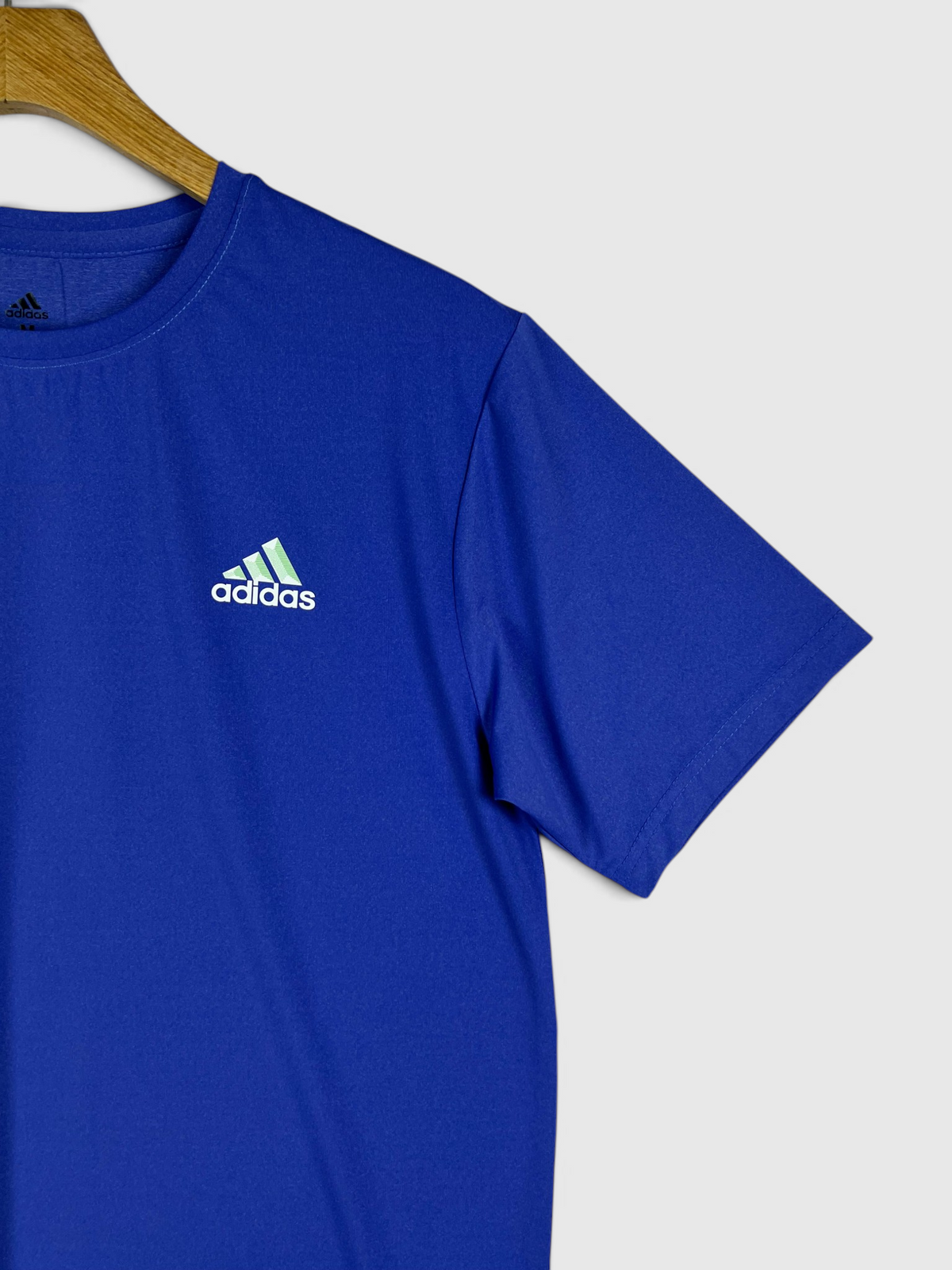 ADI Dri-fit Tee – 4-Way Stretch-Royal Blue