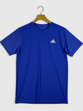 ADI Dri-fit Tee – 4-Way Stretch-Royal Blue