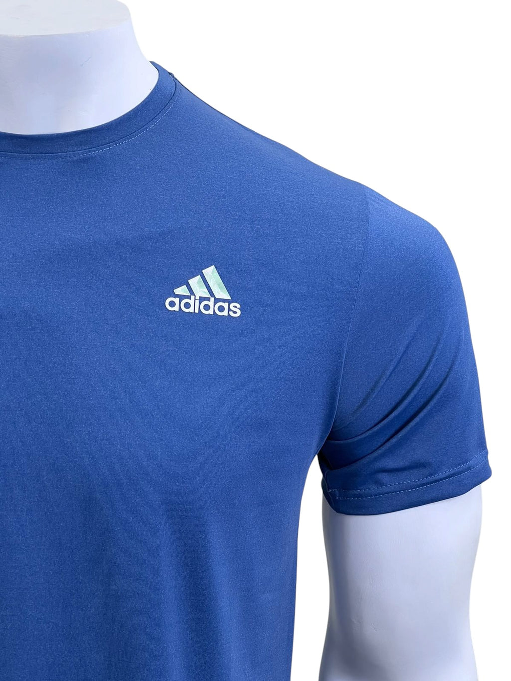 ADI Dri-fit Tee – 4-Way Stretch-Met Blue