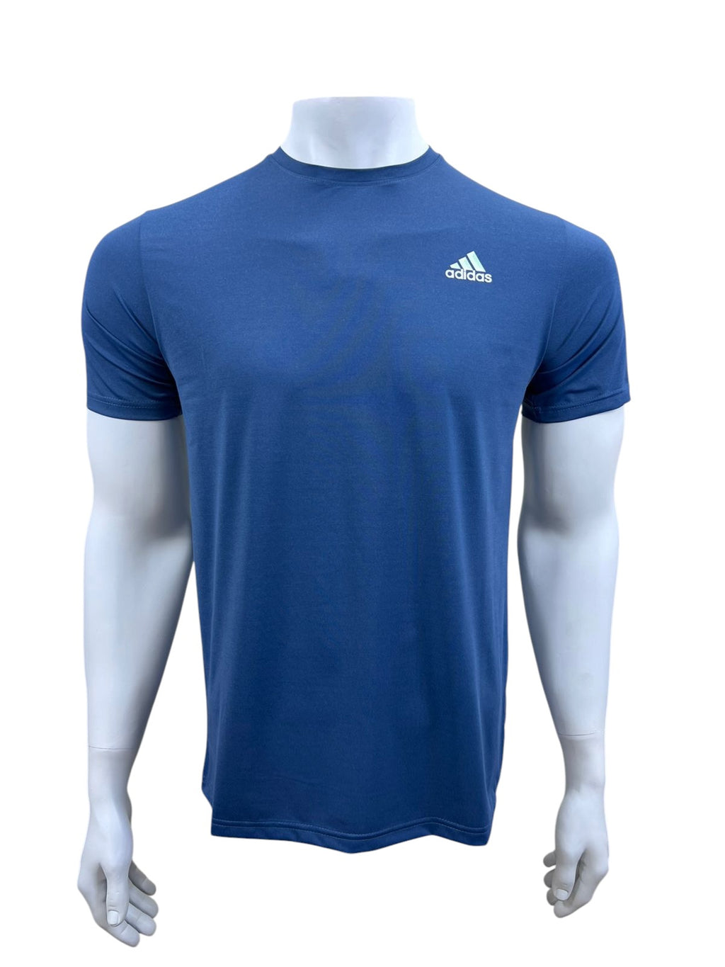 ADI Dri-fit Tee – 4-Way Stretch-Met Blue
