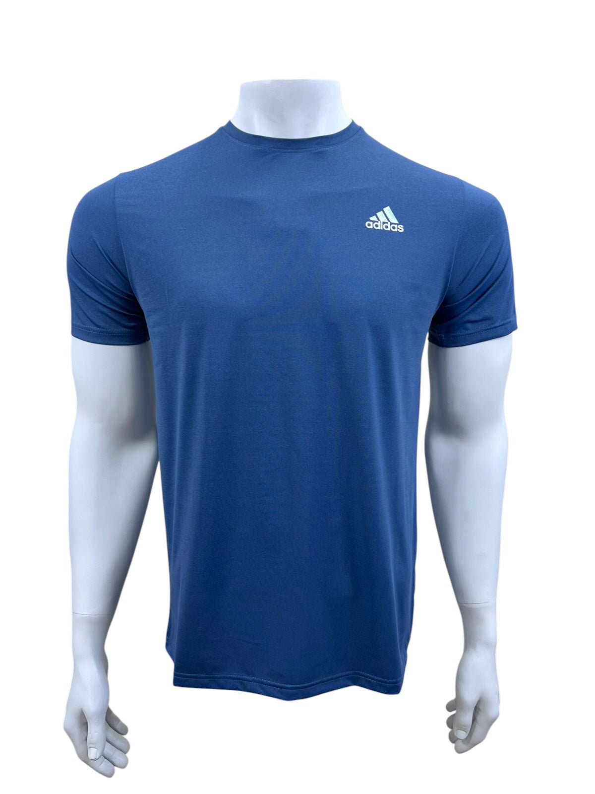 ADI Dri-fit Tee – 4-Way Stretch-Met Blue