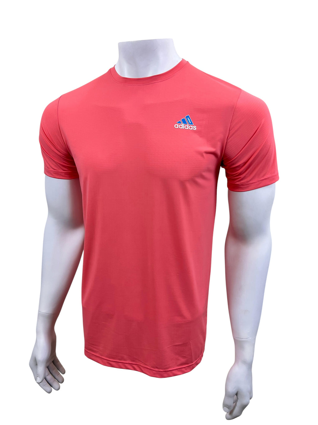 ADI Dri-fit Tee – 4-Way Stretch- Dark Pink