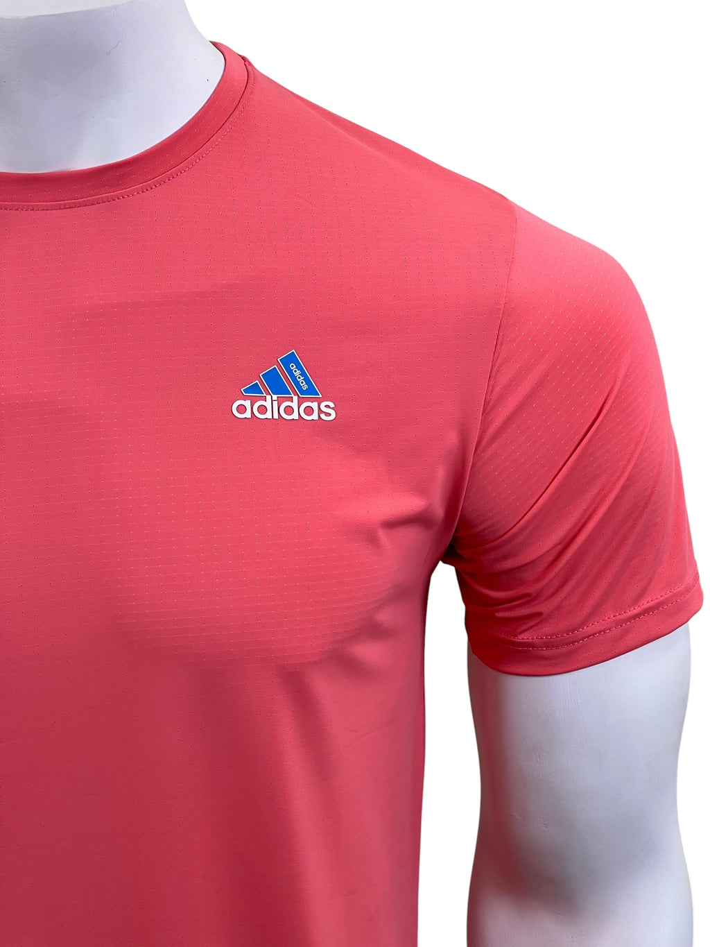 ADI Dri-fit Tee – 4-Way Stretch- Dark Pink