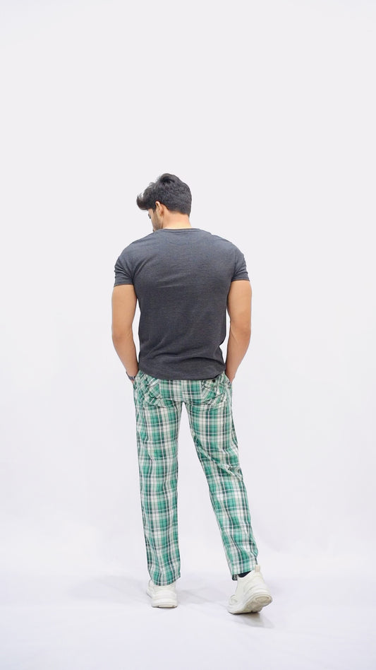 Avaron Woven Pajamas-Green